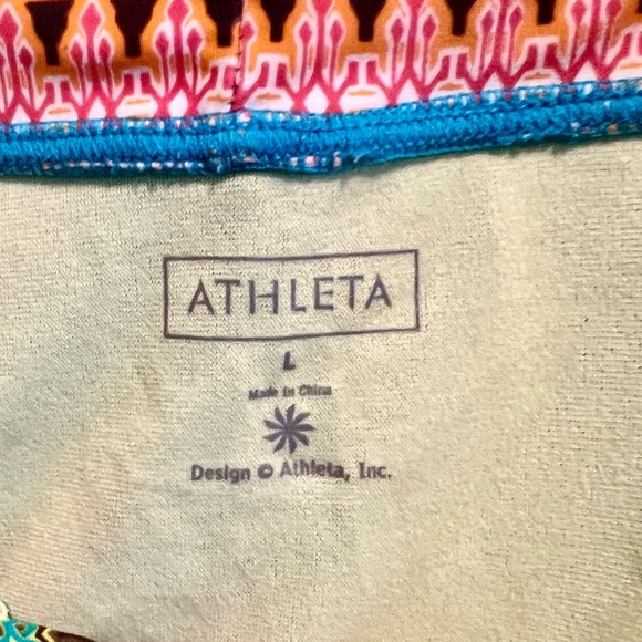 Athleta Running Shorts LINER Drawstring & Elastic size Large - Picture 8 of 10